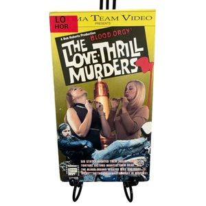 The Love Thrill Murders VHS: Troma Horror: Collectors Edition: Lloyd Kaufman